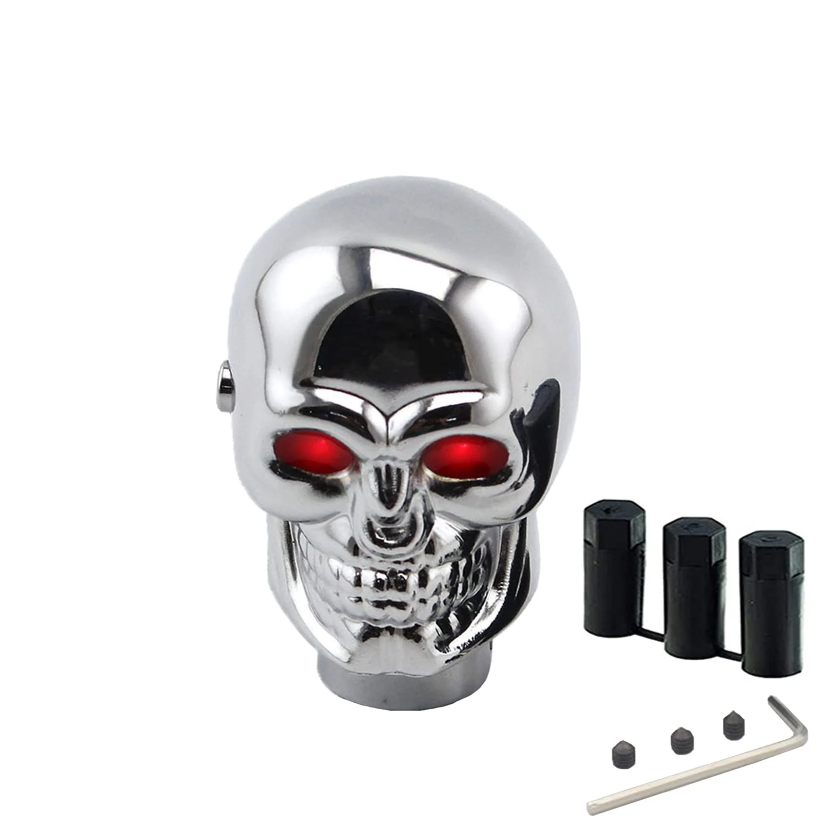 Skull Shifter Knob Fit Most Automatic Transmissions